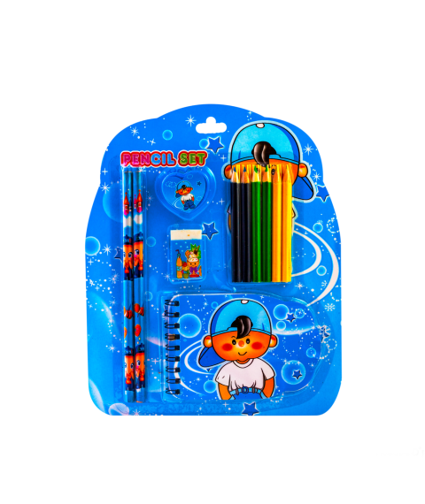 Set pentru școală 7 rechizite, 3286/3288